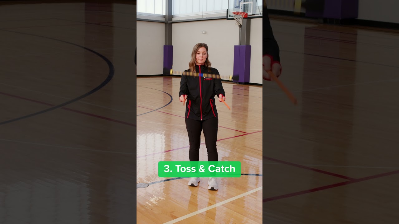 Flower Sticks - Hand-Eye Coordination, Dexterity, Balance, Other Physical Skills  #peforall #physed