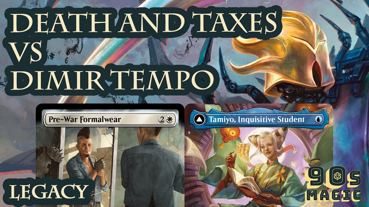 Death and Taxes vs Dimir Tempo [MTG Legacy]
