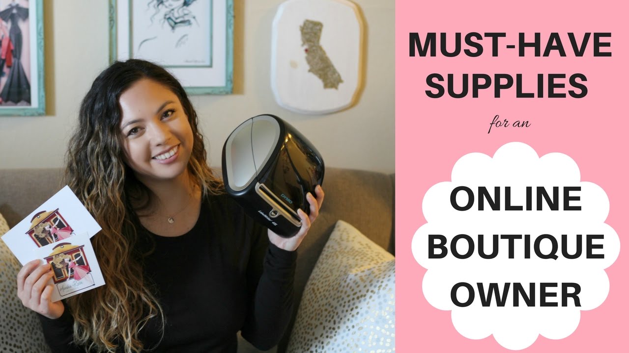 Top Must-Have Supplies for an Online Boutique Owner