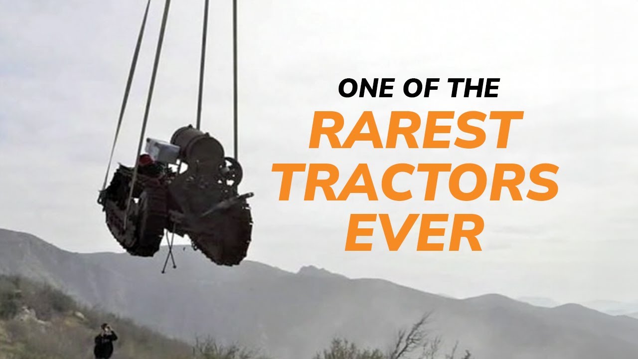 Rare 1919 Best 25 Crawler Tractor Rescued in Airlift and Painstakingly Restored