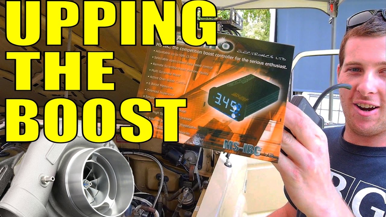 GIZZMO EBC INSTALL - TURBO 60 LANDCRUISER - WILL IT BOOST HIGHER?