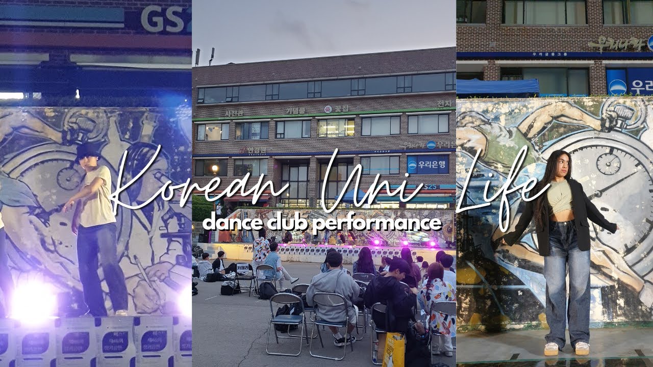 KOREAN UNI LIFE | dance club performance version, poppin', knock | @hjihye_gbm