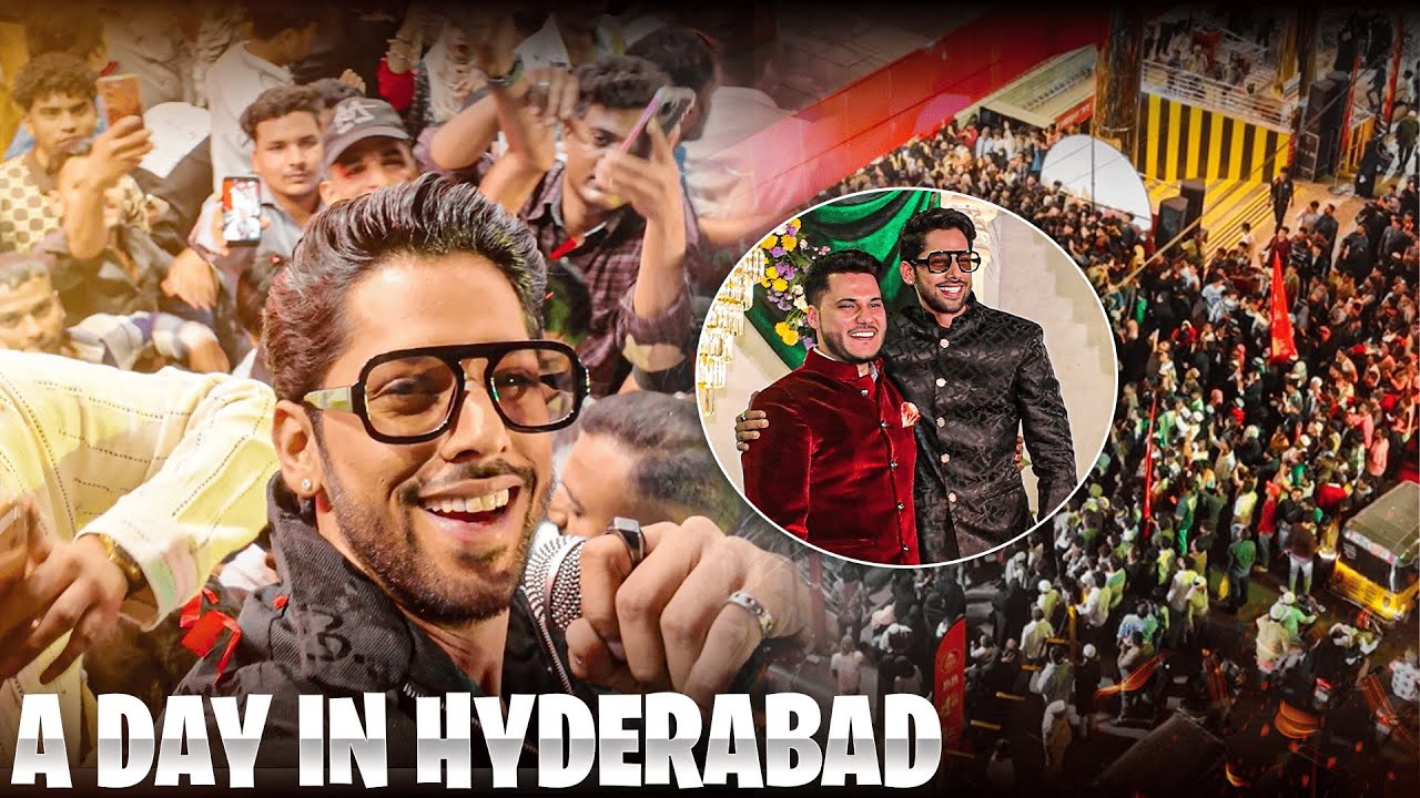 A Day in Hyderabad | Mart Offer Launch & Wedding Visit