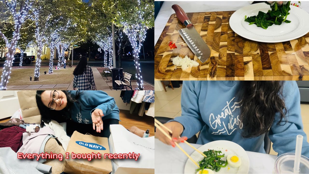 Spend A Day With Me | Matcha Morning, Shopping Haul & Winter Nights