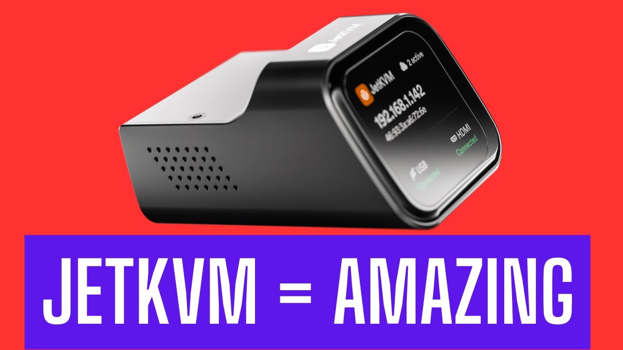 Access any computer remotely - The JetKVM is must have for your Homelab!