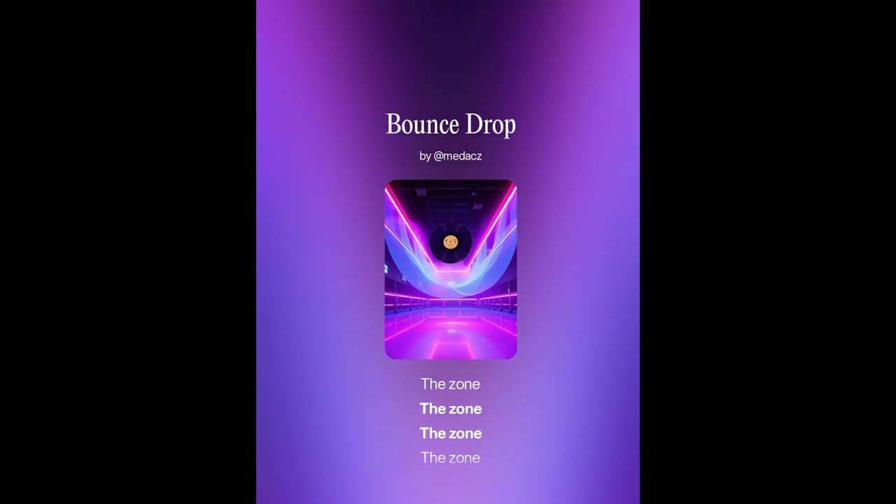 MéďaCZ - Bounce drop official audio 