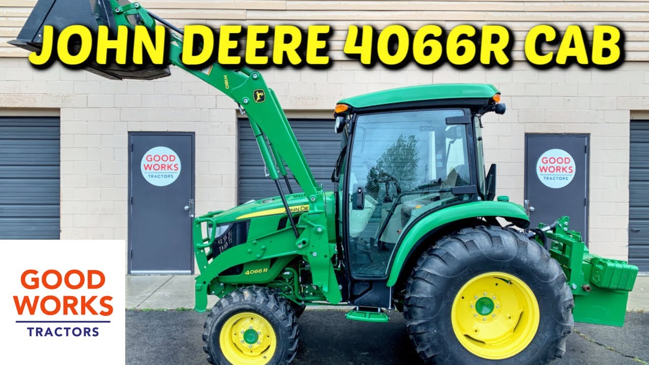 John Deere 4066R! THE BIGGEST, THE BADDEST, THE BEST! My New Tractor Has Arrived!