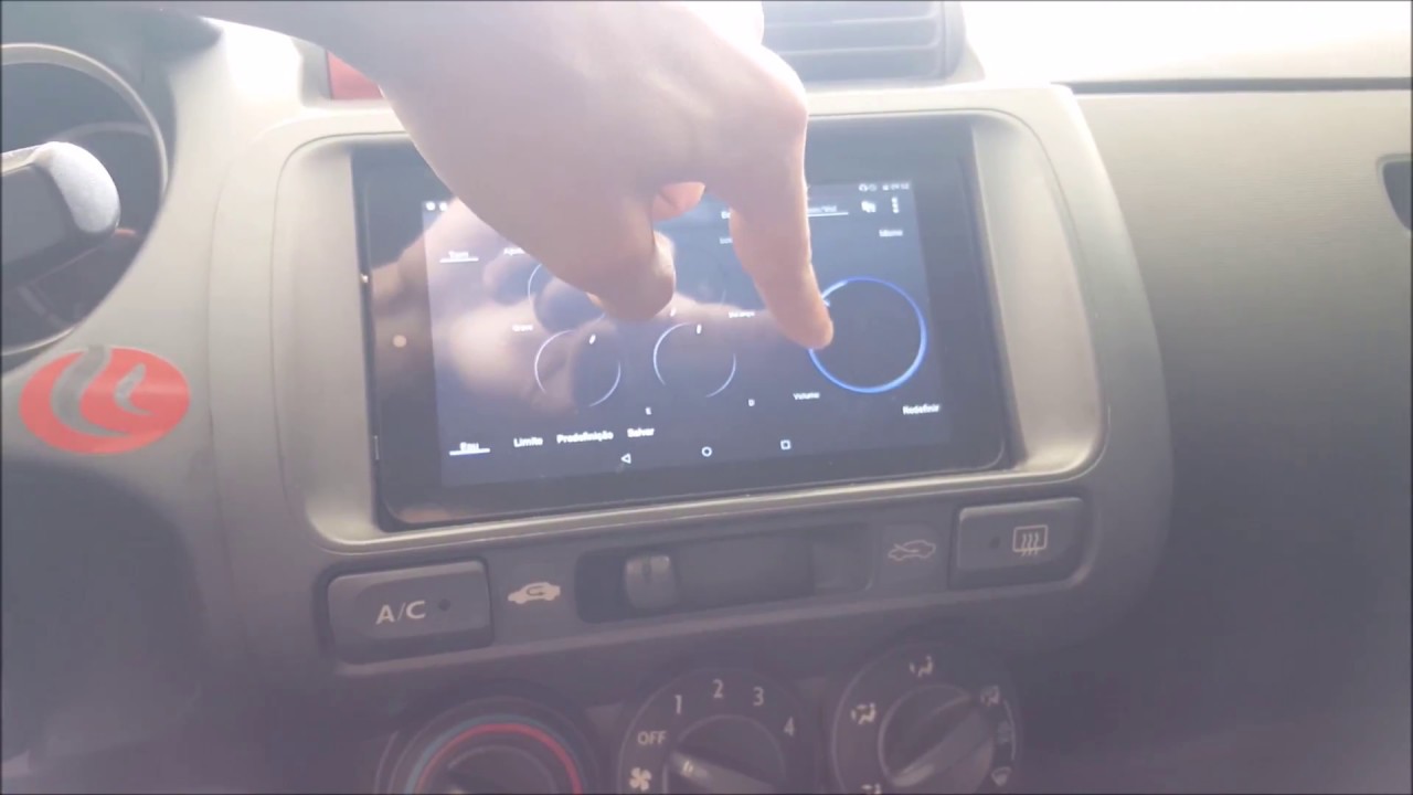 INSTALAÇÃO TABLET HONDA FIT