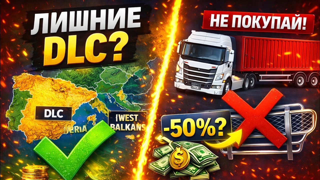 ETS2 DLC: Что стоит брать, а что — нет?