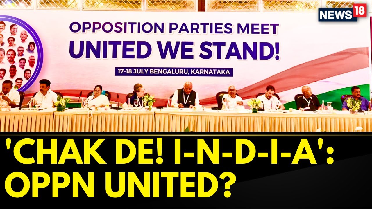 Bengaluru Opposition Meeting: NCP Confirms Opposition Alliance Name, INDIA | Rahul Gandhi | News18