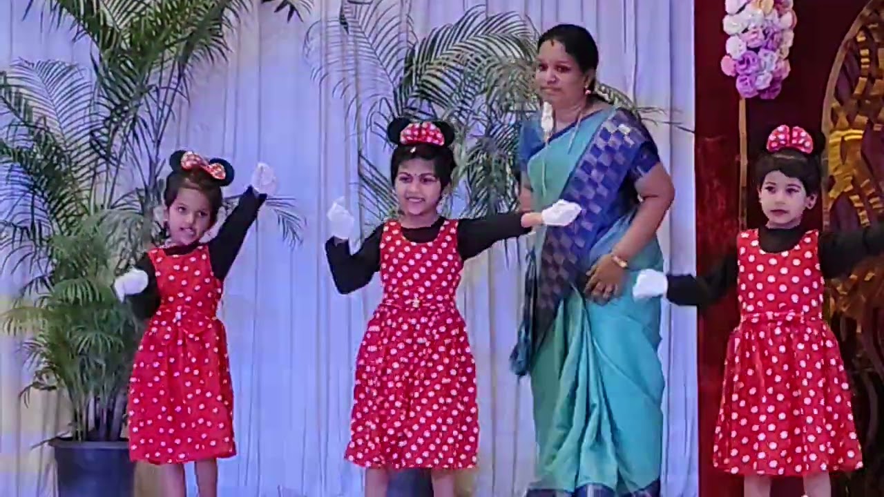 Mickey Mickey song Dance | Annual Day event | LKG dance 