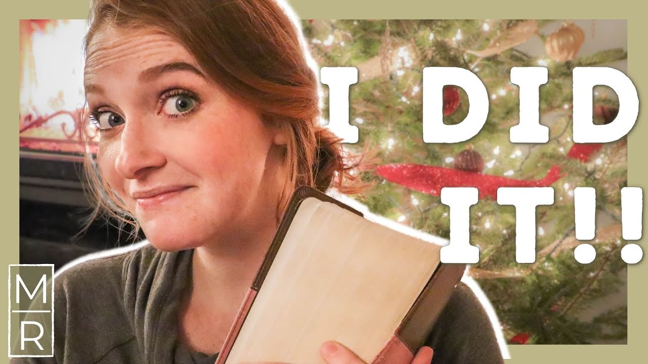 I READ THE BIBLE IN 6 MONTHS | First Time Reading Through the Entire Bible!