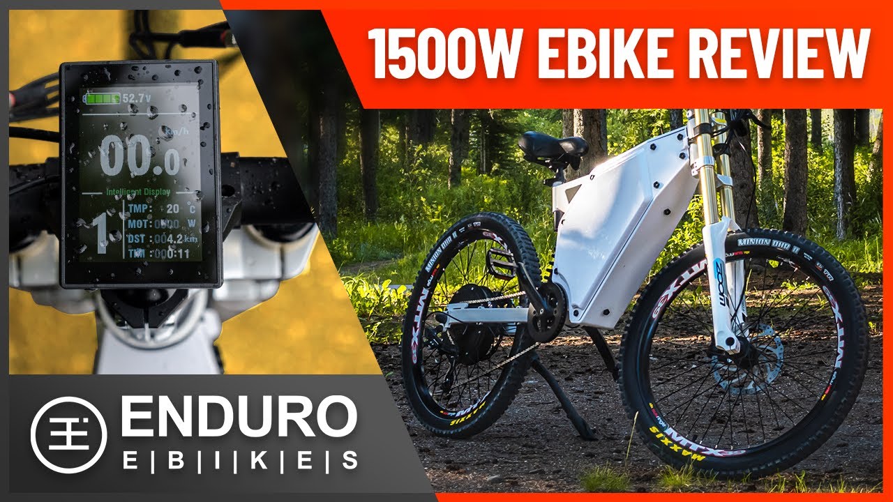 1500w Enduro E-Bike - Review
