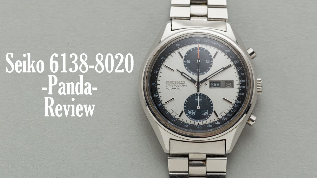 Vintage SEIKO PANDA Review - ref. 6138 8020
