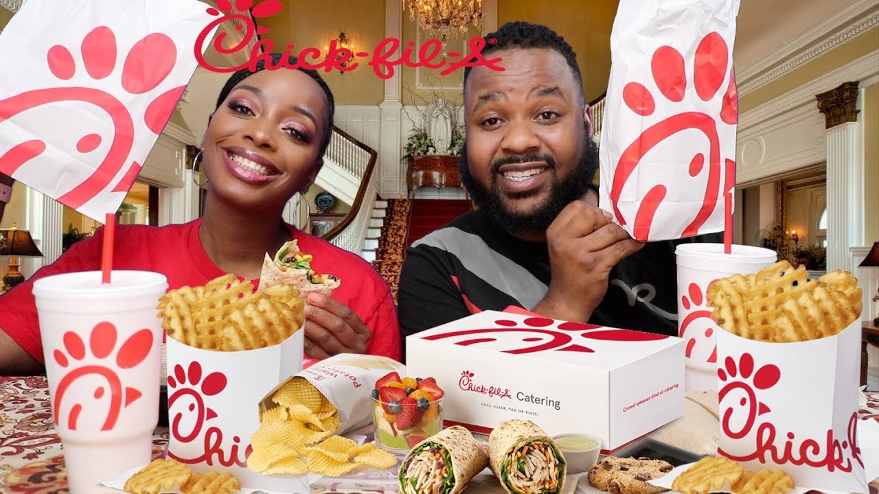 WHY WE WENT VEGAN | CHICK FIL A MUKBANG | EATING SHOW