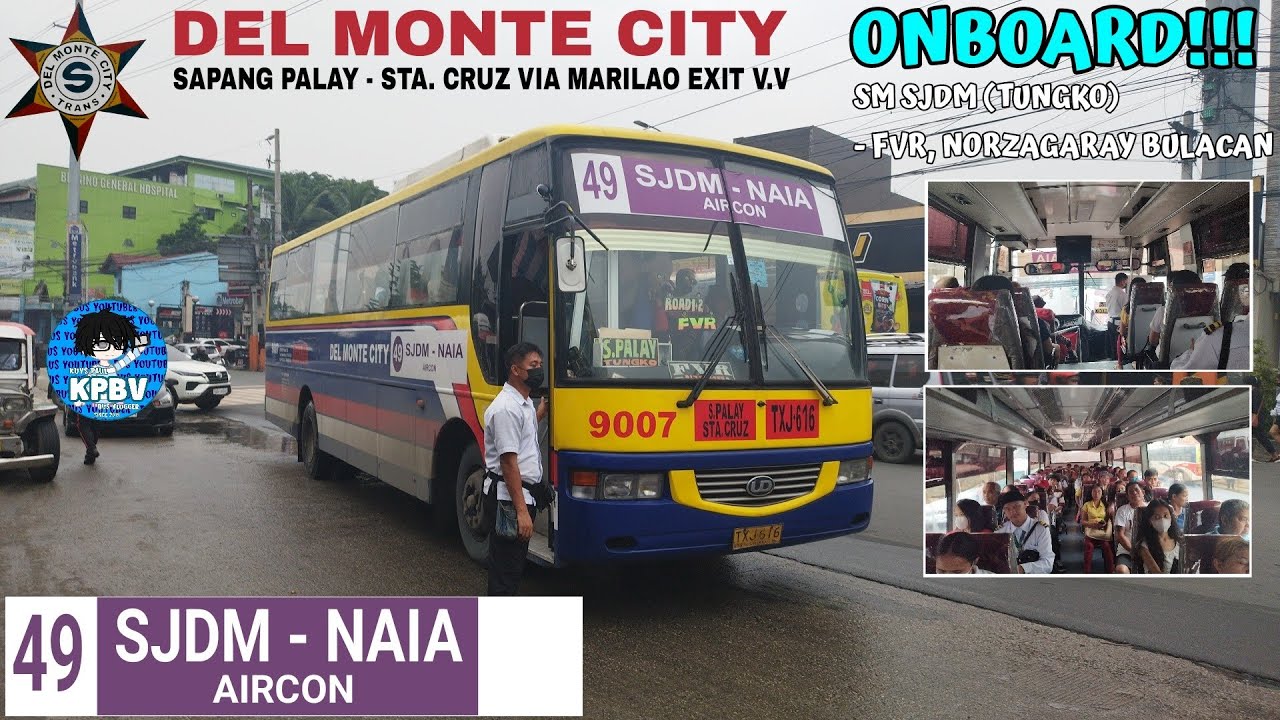 ONBOARD!! Bus Ride Del Monte City 9007 (EXFOH SR) || SM SJDM - FVR