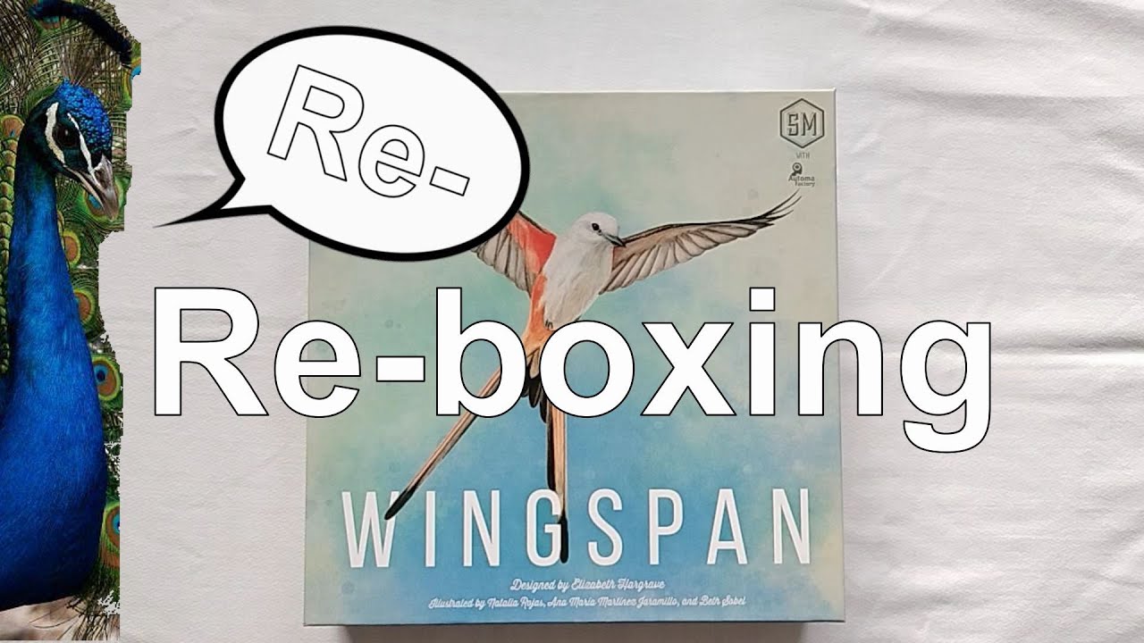 Re-boxing Wingspan Including Asia & All Other Expansions