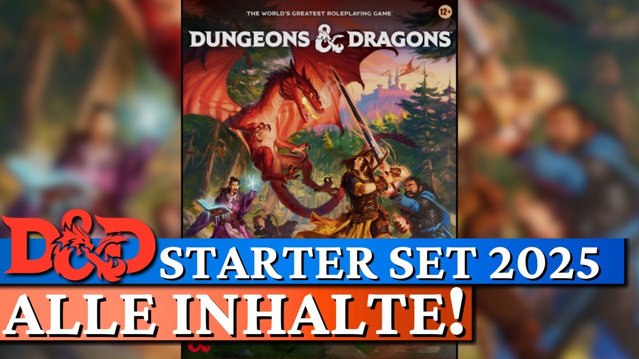 Unboxing D&D STARTER SET 2025 - ALLE Inhalte im &Uuml;berblick! | Heroes of the Borderlands | D&D deutsch