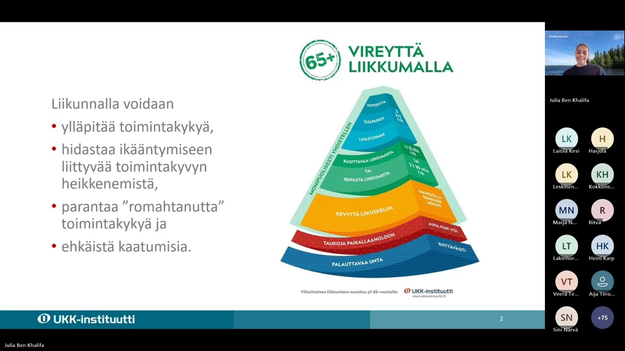 Voimaa ruuasta -webinaarin tallenne 10.2.2026, Voimaa ja tasapainoa - syö hyvin, liiku rohkeasti!