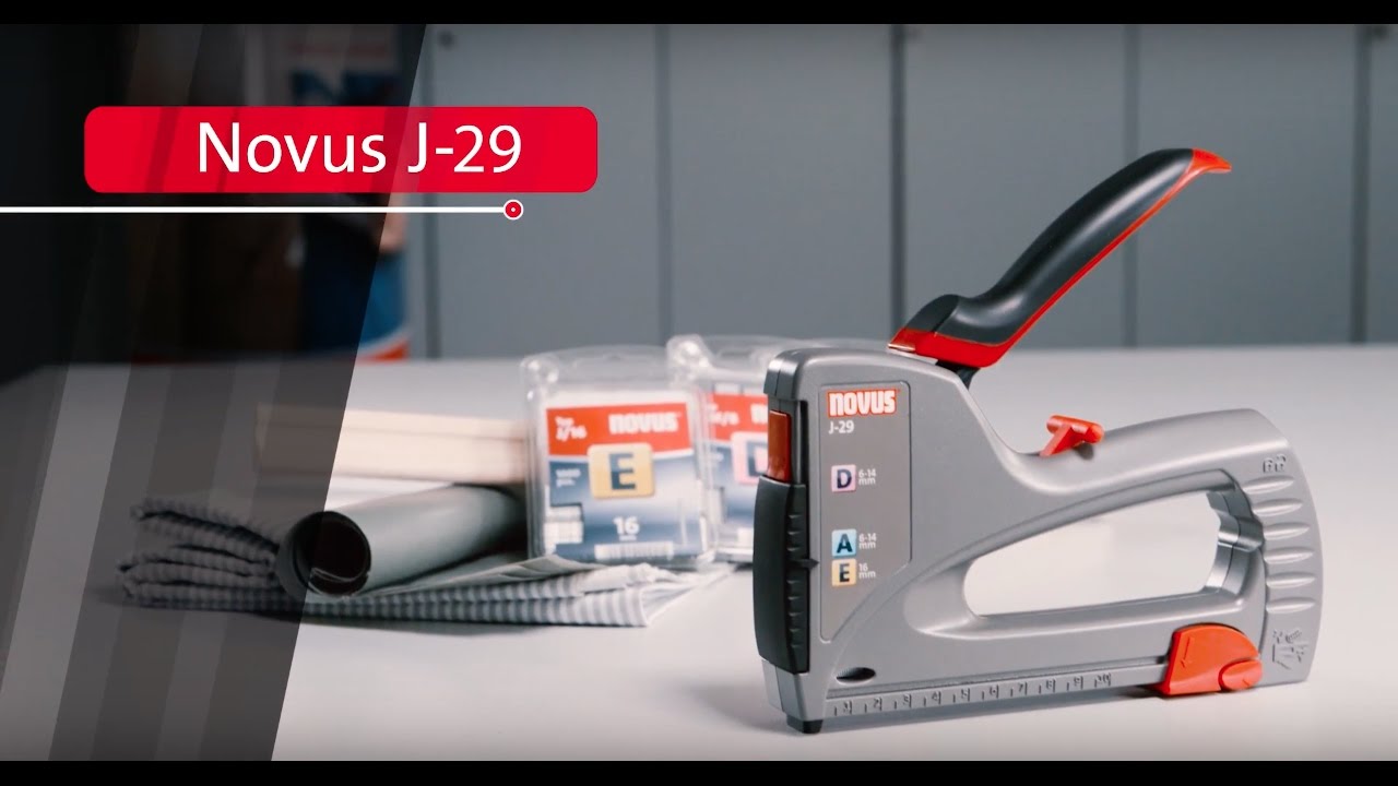 Hand staplers by Novus | for upholstery & wood | NOVUS