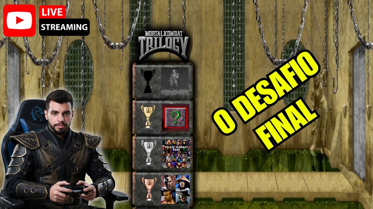 AGORA OU NUNCA! Platinando MK Trilogy no RetroAchievements (Parte 3) #mortalkombat