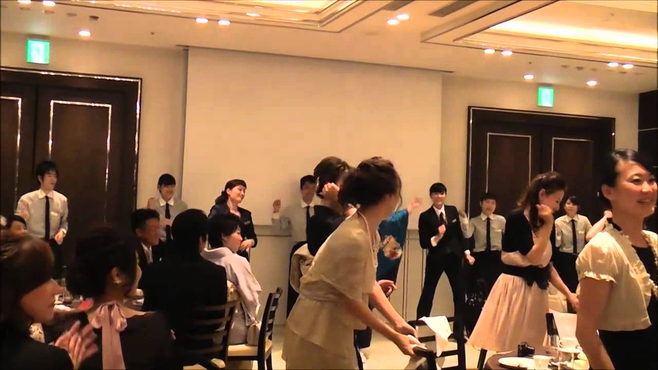 サプライズ フラッシュモブ 恋するフォーチュンクッキーかあこ♥すーたん結婚式  2015.05.09