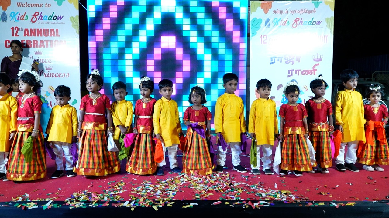 PREKG TAMIL DANCE OYILATTAM I RTO BRANCH I 12 ANNUAL DAY CELEBRATION PART - 10