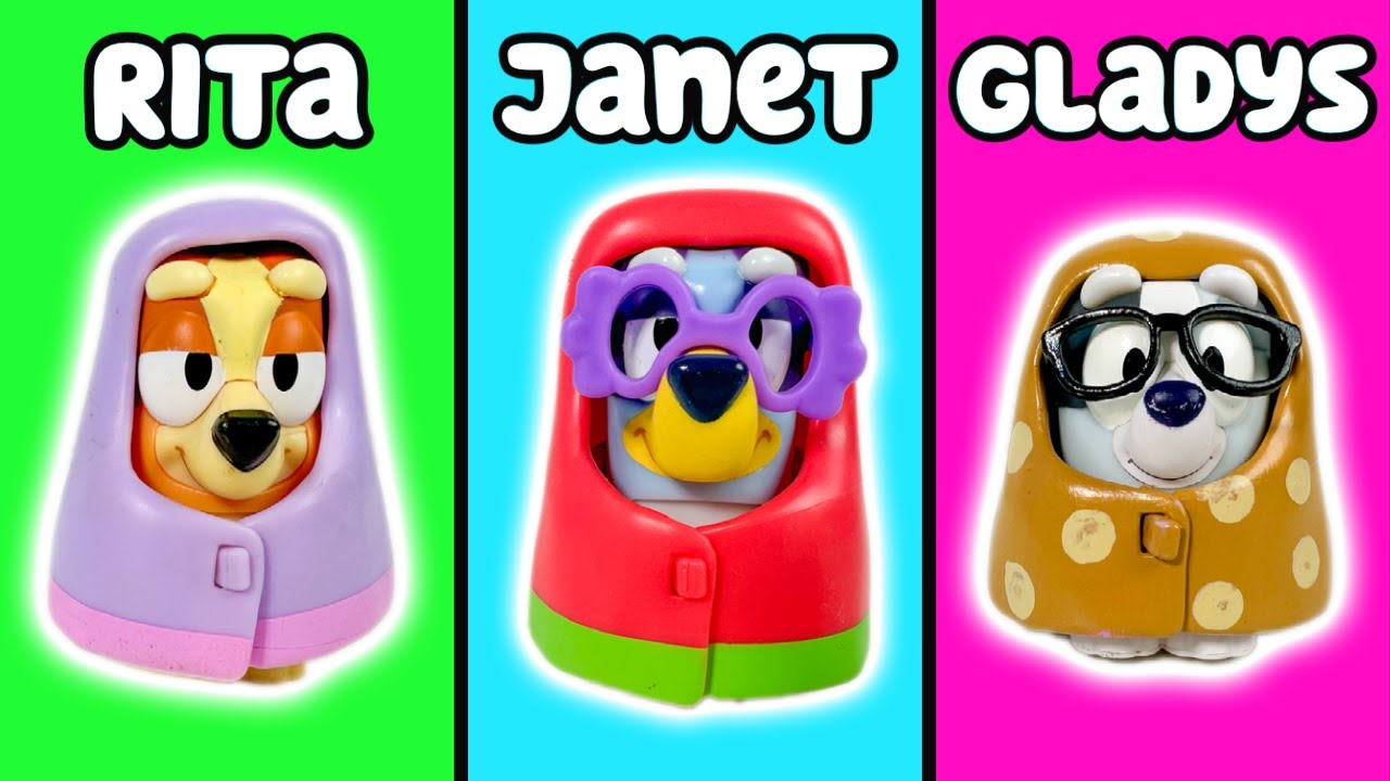 Bluey Grannies! Granny Mobile Episode Pretend Play Compilation