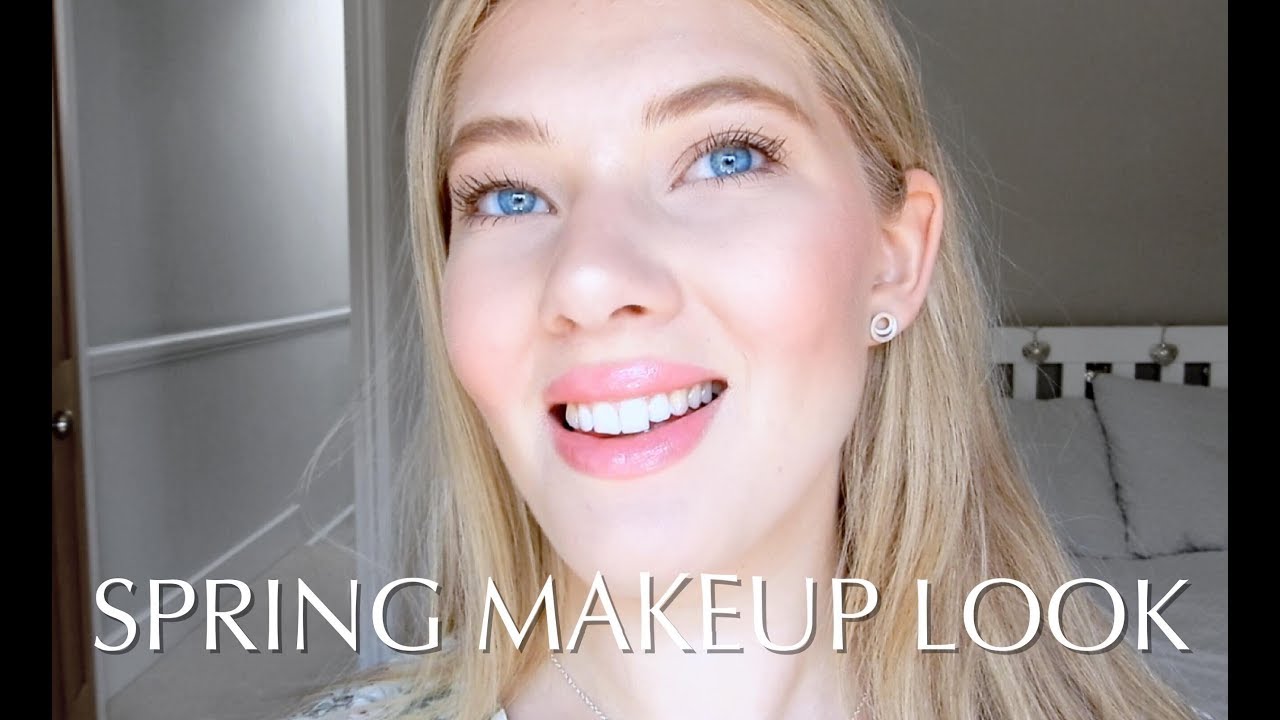 GLOWY & ROSY MAKEUP | SPRING 2019 | Felicia Wallerdal