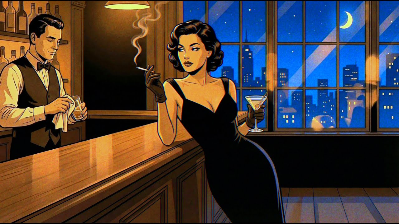 Moonlight at the Bar – 1940s Jazz Noir