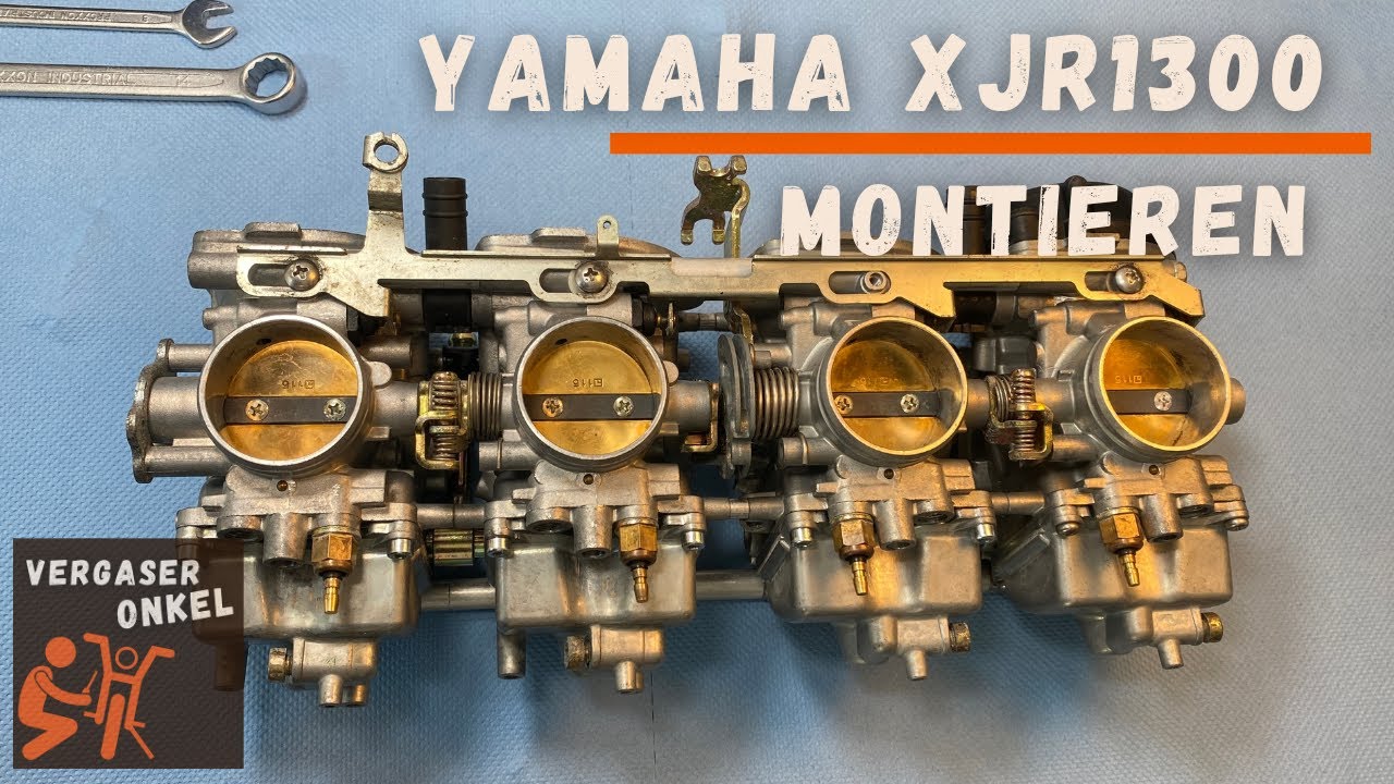 Vergaser Yamaha XJR1300 RP06 montieren, ausführlich erklärt vom Vergaseronkel