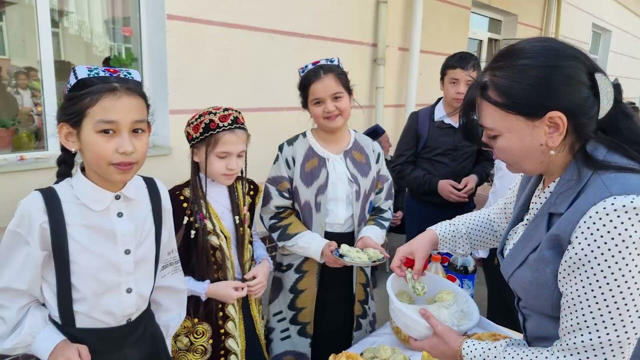Qibray tumanidagi 4-maktabda Navro'z 2024