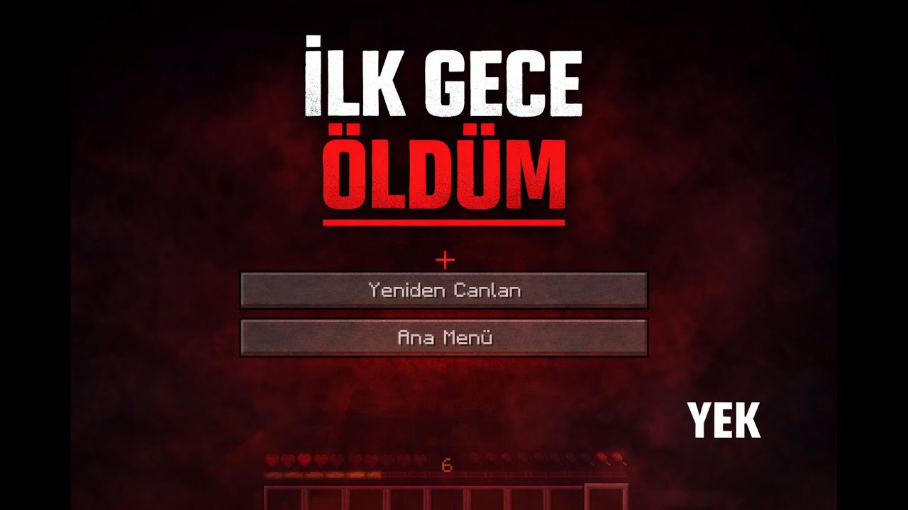 YEK: Minecraft Survival (2026) Serisi 1. Bölüm (Şanslı Başlangıç)