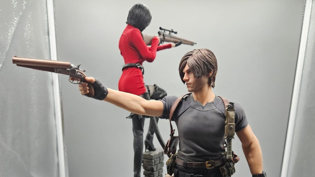 10 Poses for Master Teams - Leon S. Kennedy RE4make Figure