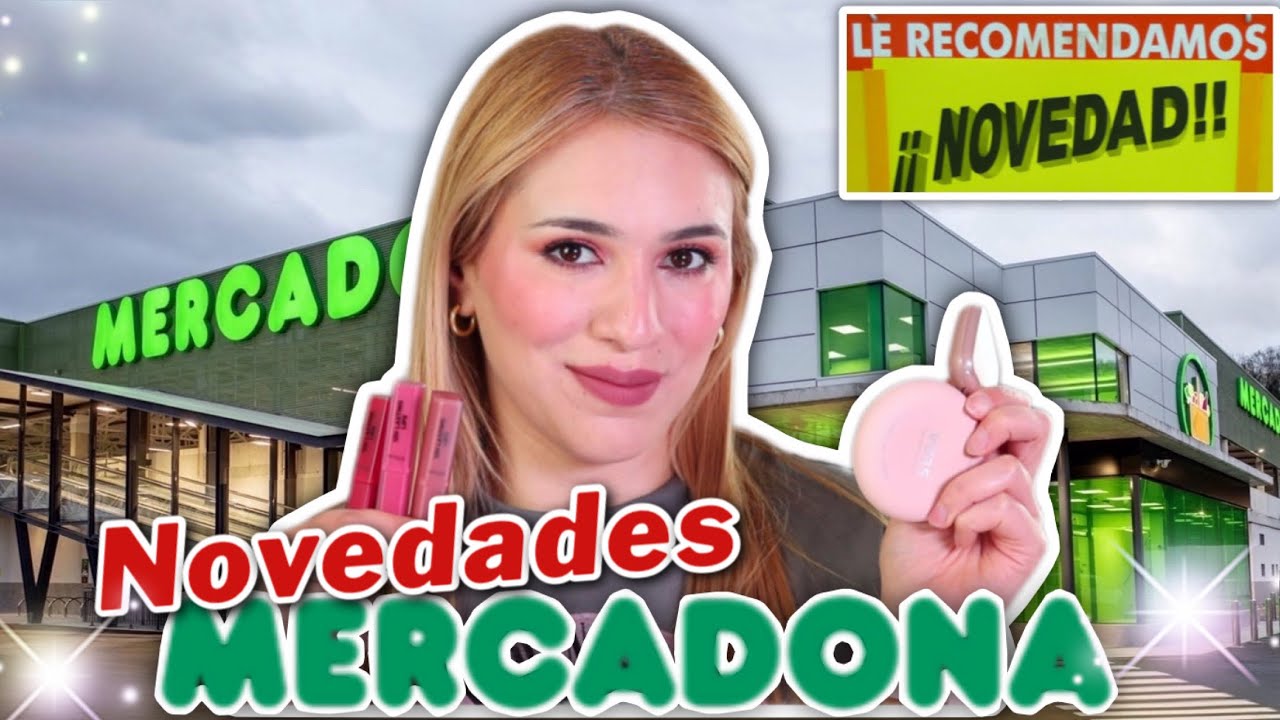 💥NOVEDADES MERCADONA! Nuevo colorete satin, labiales color fix, polvos para sellar y más! #mercadona