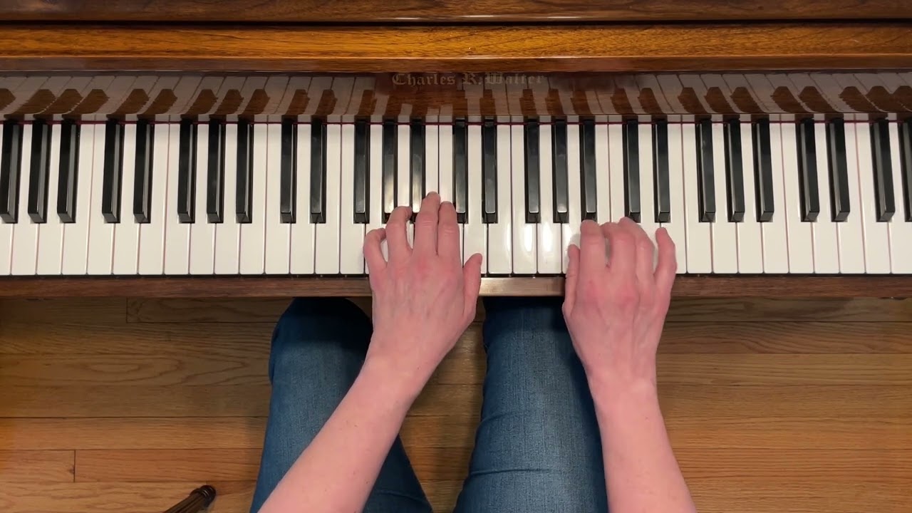 American Fiddle Tune - Adult Piano Adventures All-In-One Piano Course Level 1