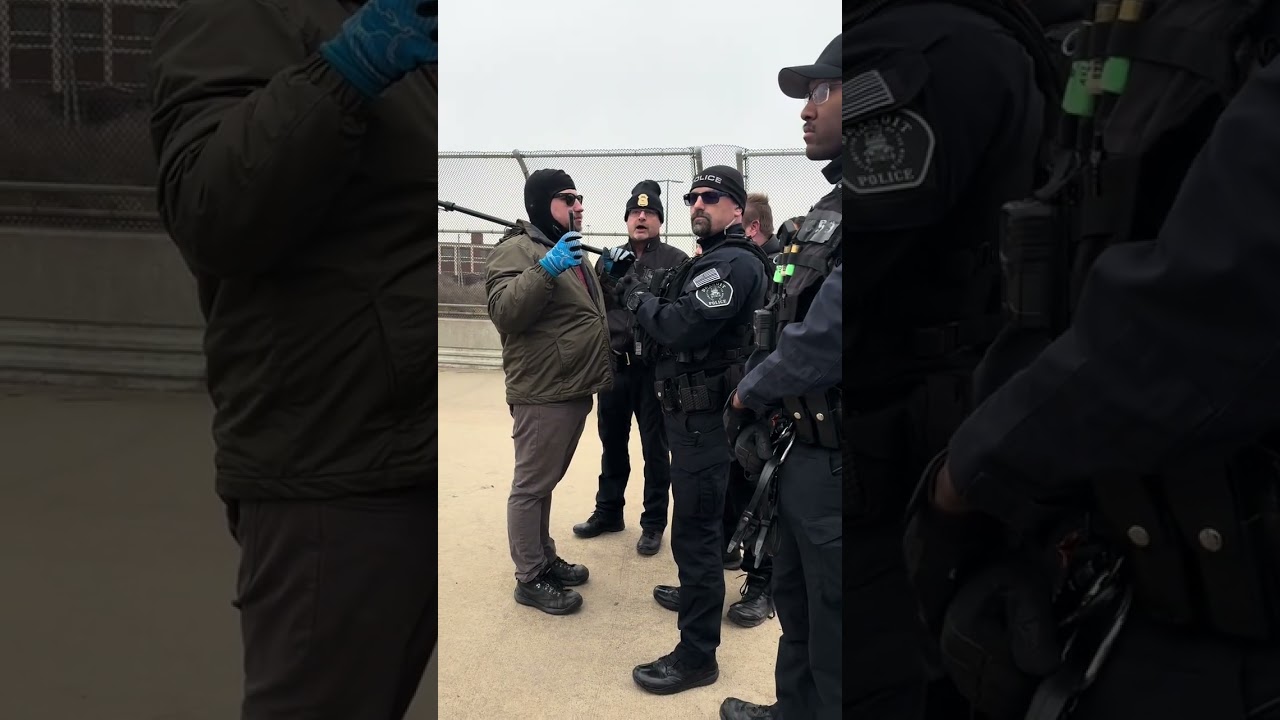 Man arrested at anti-Trump protest in Detroit ahead of speech