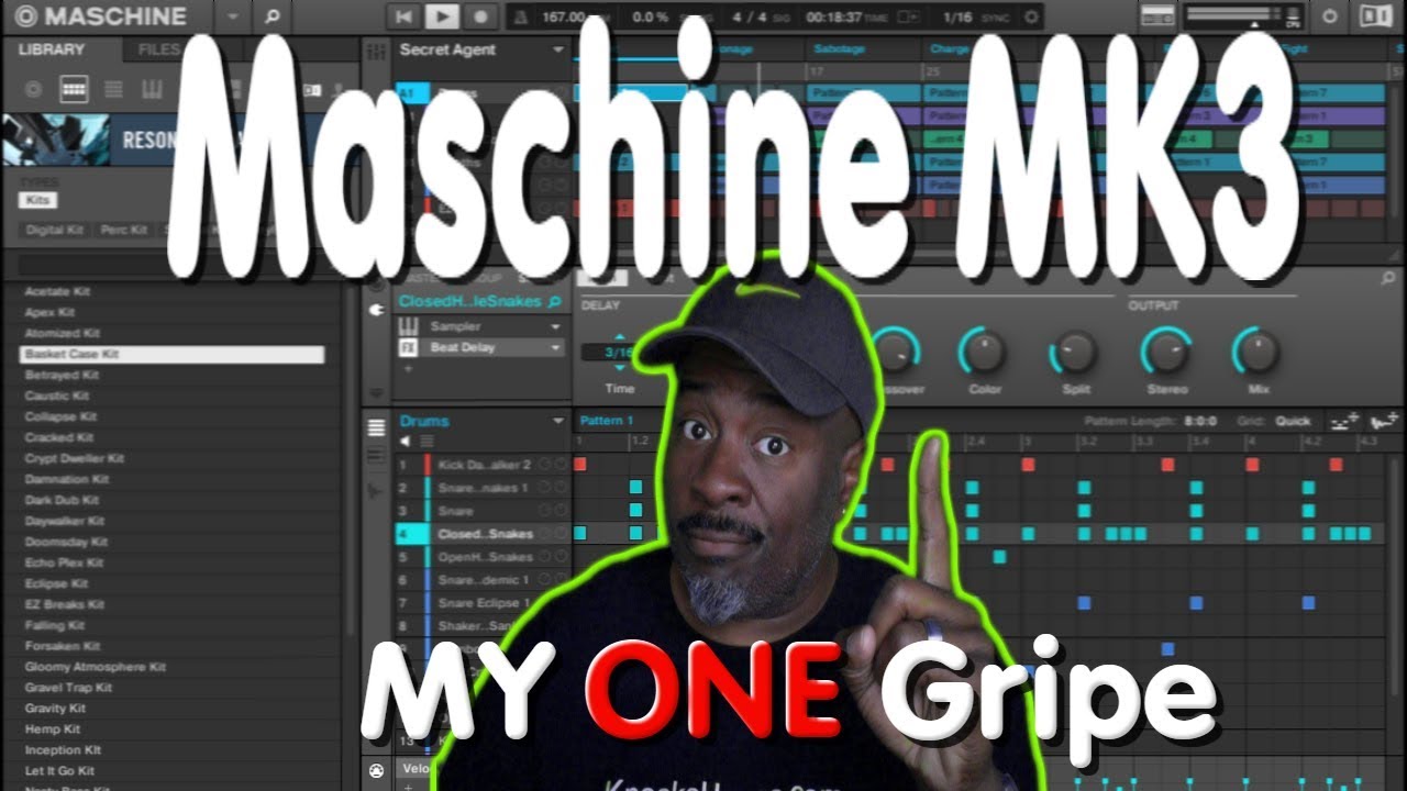 Maschine Mk3 - My ONE Gripe and a Workaround