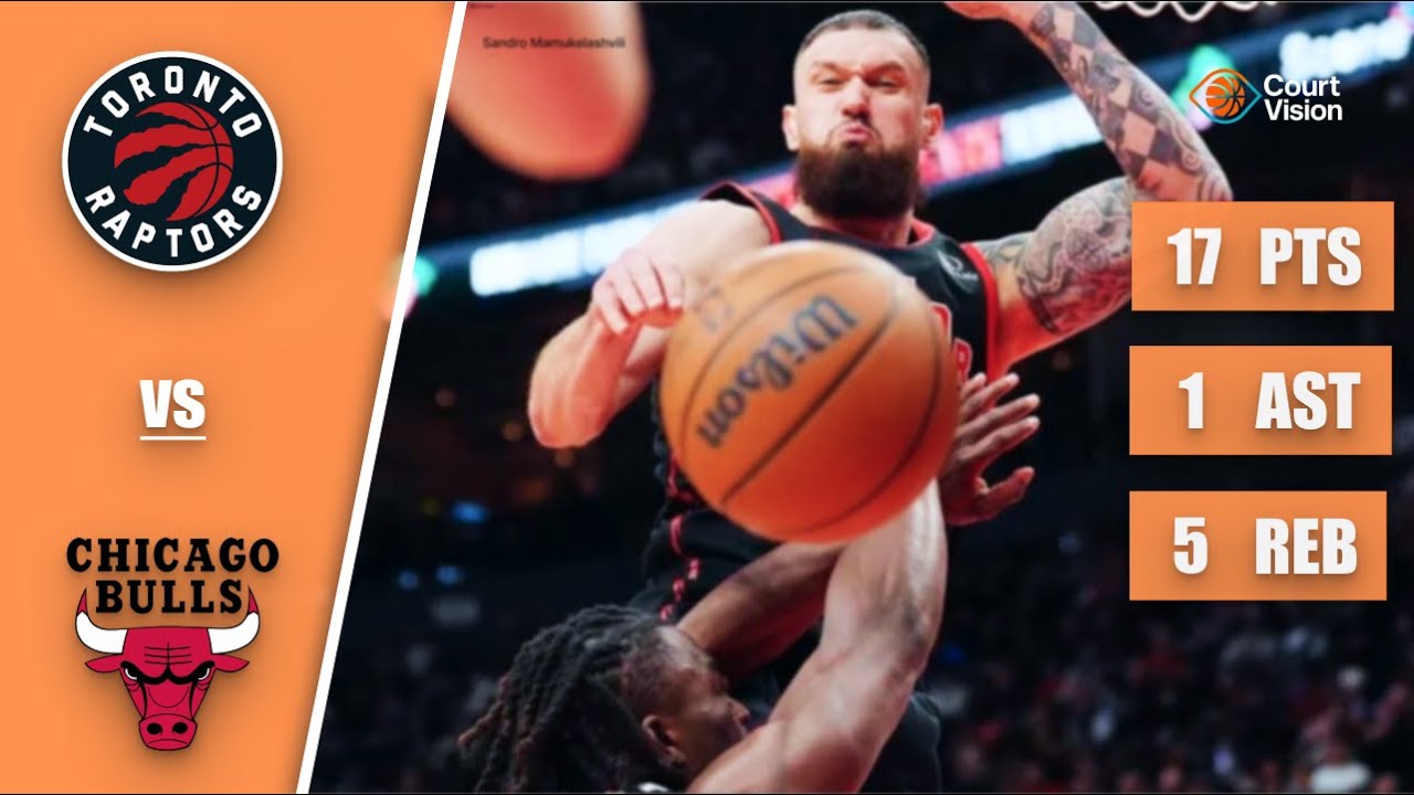 Sandro Mamukelashvili - 17 Points, 3 Steals, 1 Assist vs Bulls - 2025-26 Regular Season