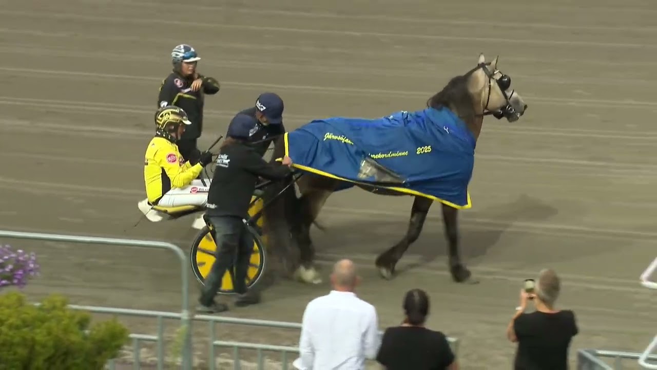 Gävletravet Lopp 7 Järvsöfaks Världsrekordminne 25 08 01