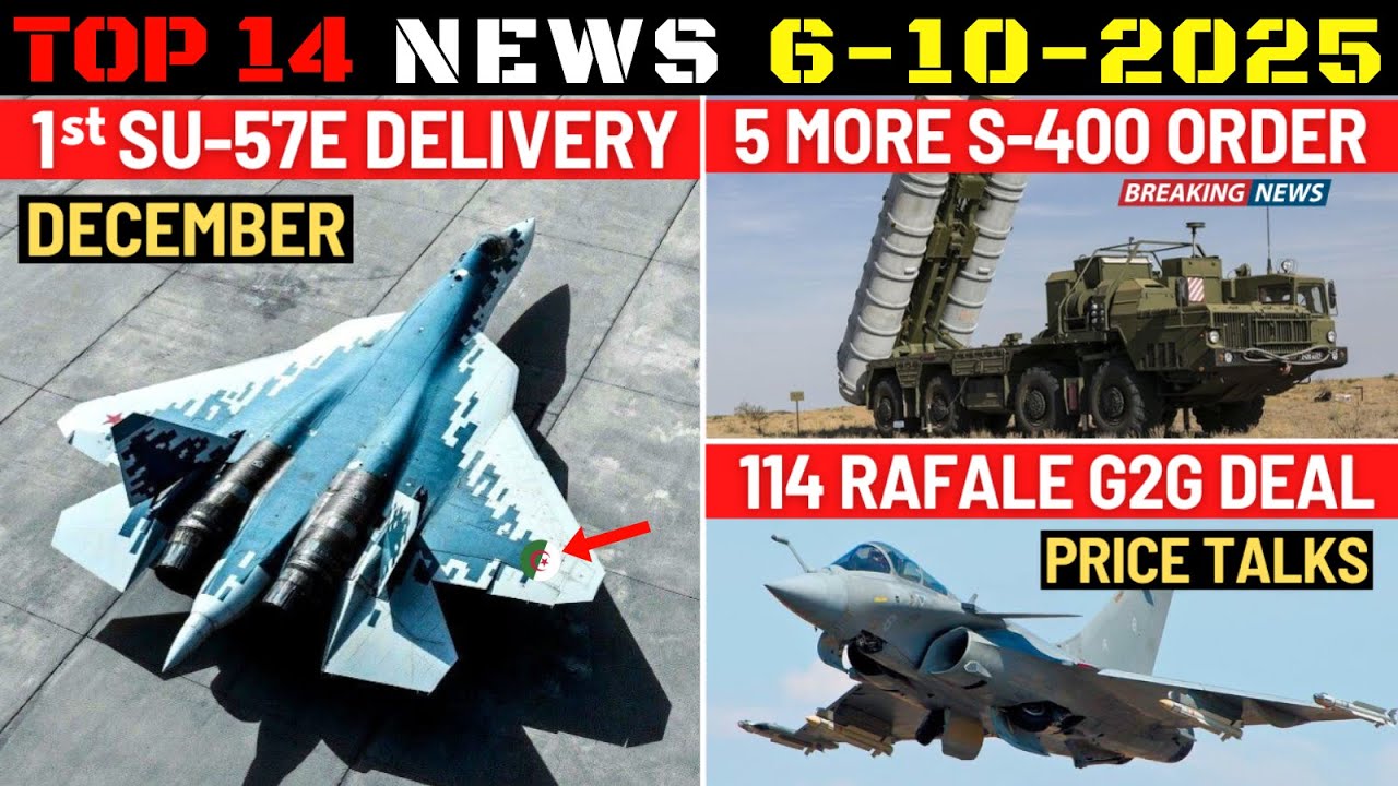 Новости Министерства обороны Индии: первая поставка Су-57Э, сделка по 114 Rafale G2G, заказ ещё н...