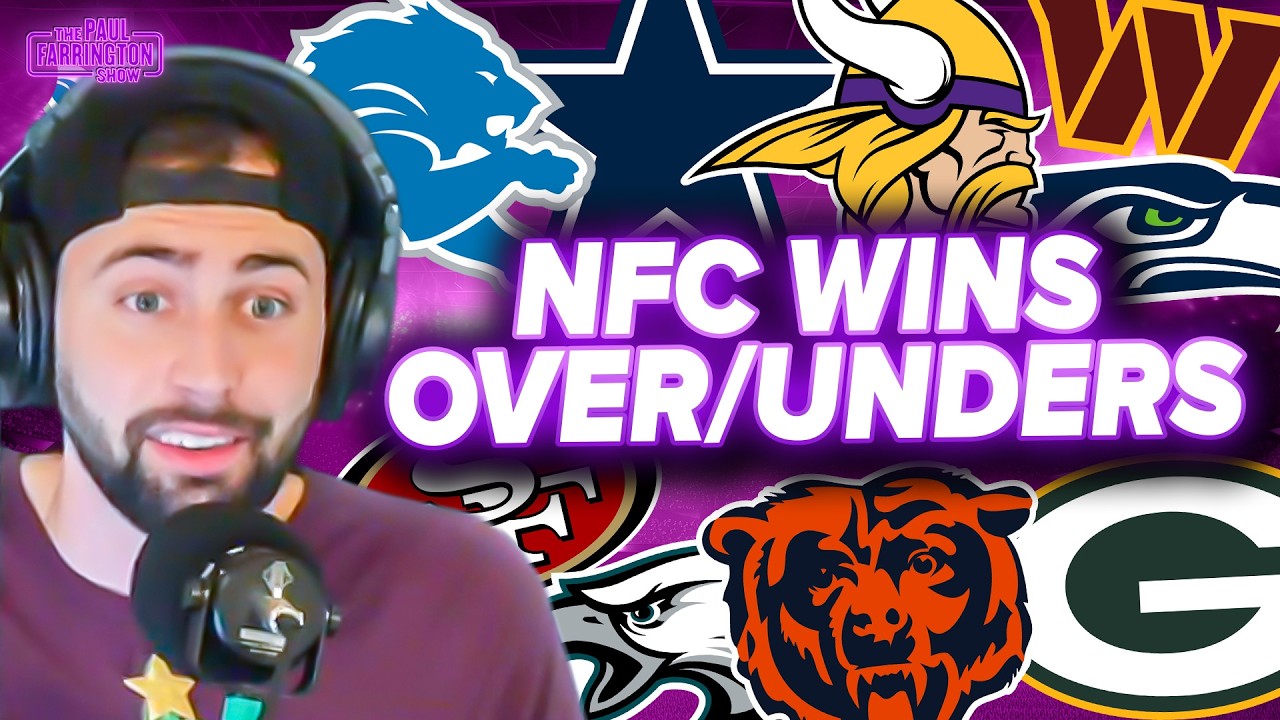 NFC Win Total Predictions: Over/Unders for EVERY Team | NFL