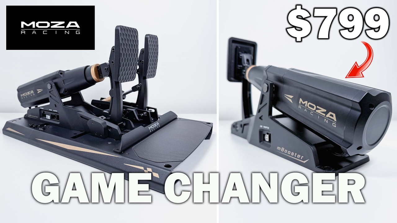 Moza mBooster Active Pedal Review | The SIM Racing GAME CHANGER!