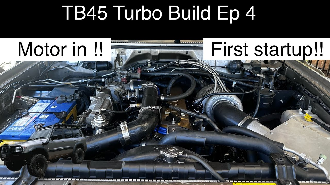 TB45 TURBO PATROL BUILD EP 4 (First Start ?) !!