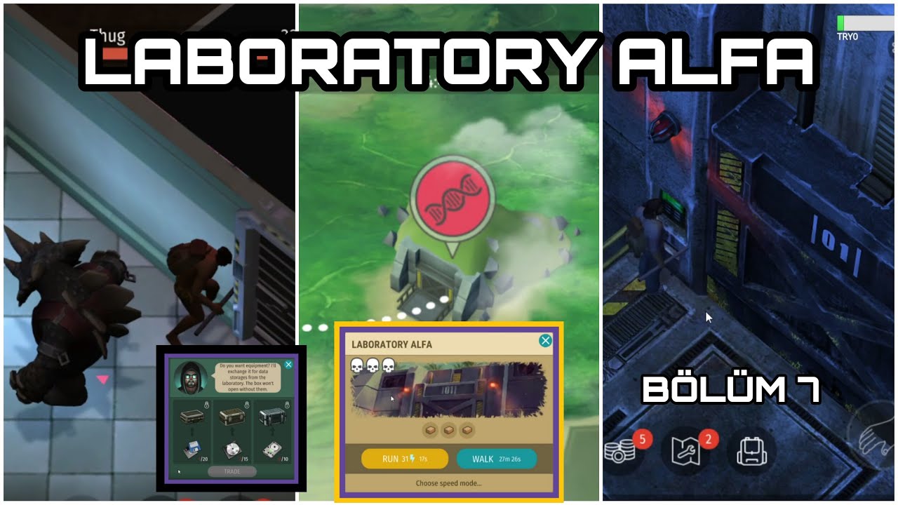 LABORATORY ALFA - JURASSIC SURVİVAL TÜRKÇE - 7.BÖLÜM