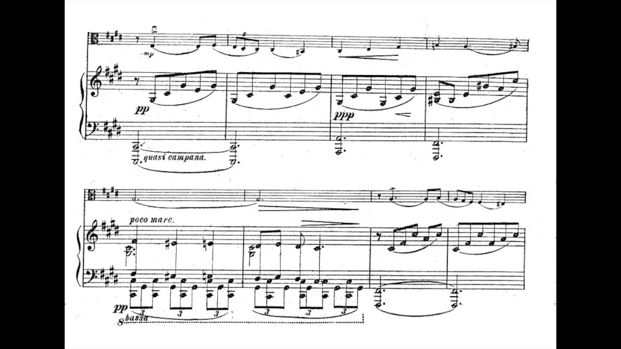 Sergei Vasilenko - Viola Sonata Op.46