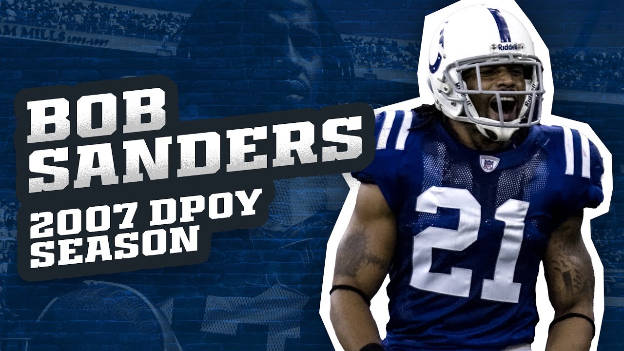 The Hitman's DPOY Season | Bob Sanders 2007 Highlights (NFL Throwback)