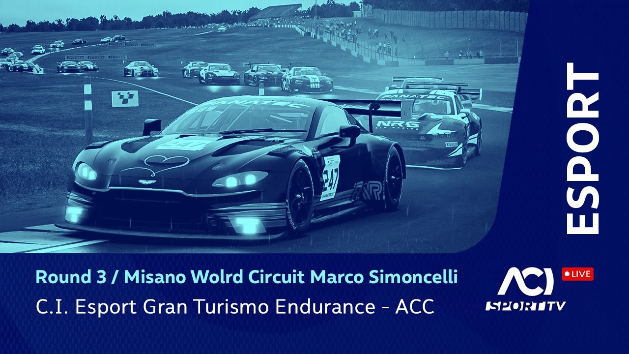 🔴 LIVE! Campionato Italiano ACI ESport Gran Turismo Endurance 2026 | Round 3 Misano | ACC