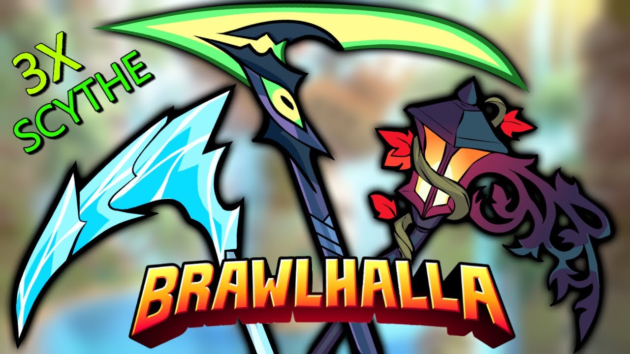 ТОЛЬКО ДЛЯ Scythe Legends!! • ТРОЙНОЙ УДАР SCYTHE • Игровой процесс Brawlhalla 1 на 1