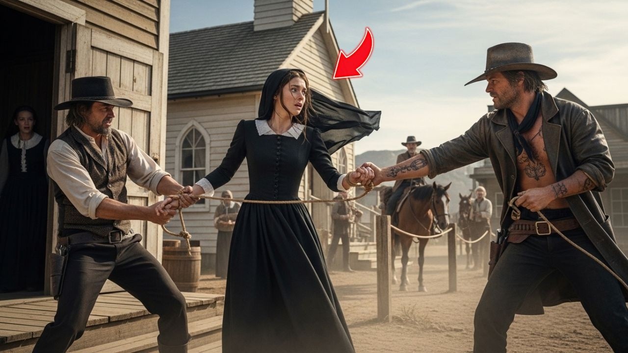 Forced to Marry Her Brother-in-Law — A Cowboy Helped the Widow Escape